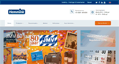 Desktop Screenshot of hemmink.nl